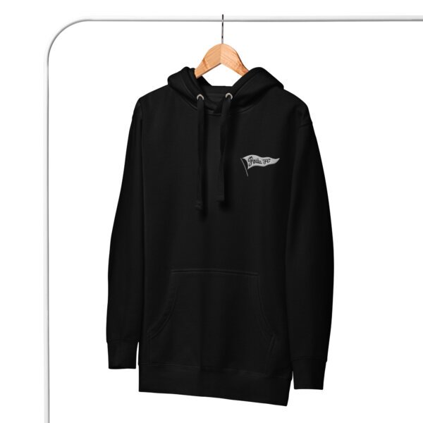 Hoodie Retro Svart - Bild 2