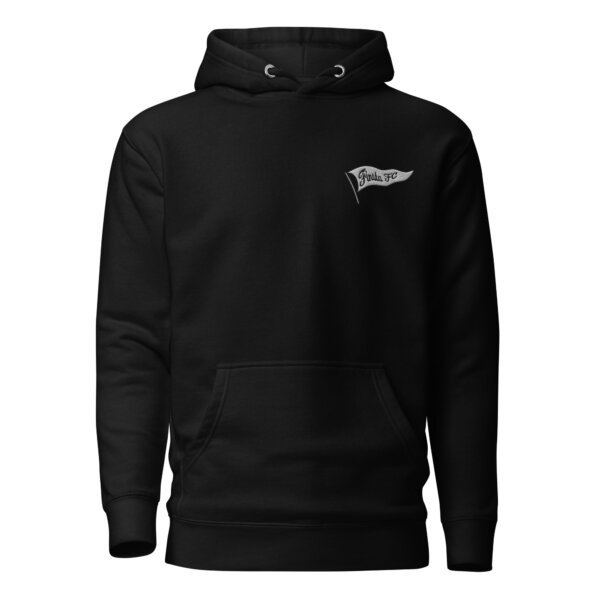 Hoodie Retro Svart